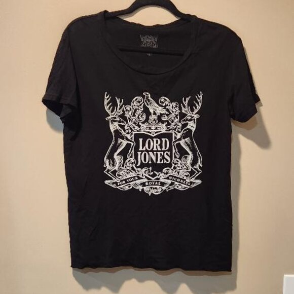 Tops - Lord Jones "for Your Royal Highness" Black T-shirt